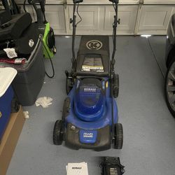 Lawn Mower, Electric, Kobalt 