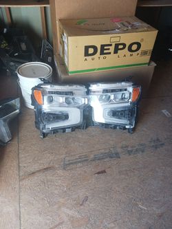 2022-2026 Chevy Silverado LTZ 1500 Headlights Full LED RH LH OEM 