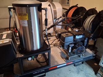 G390 hot water pressure washer