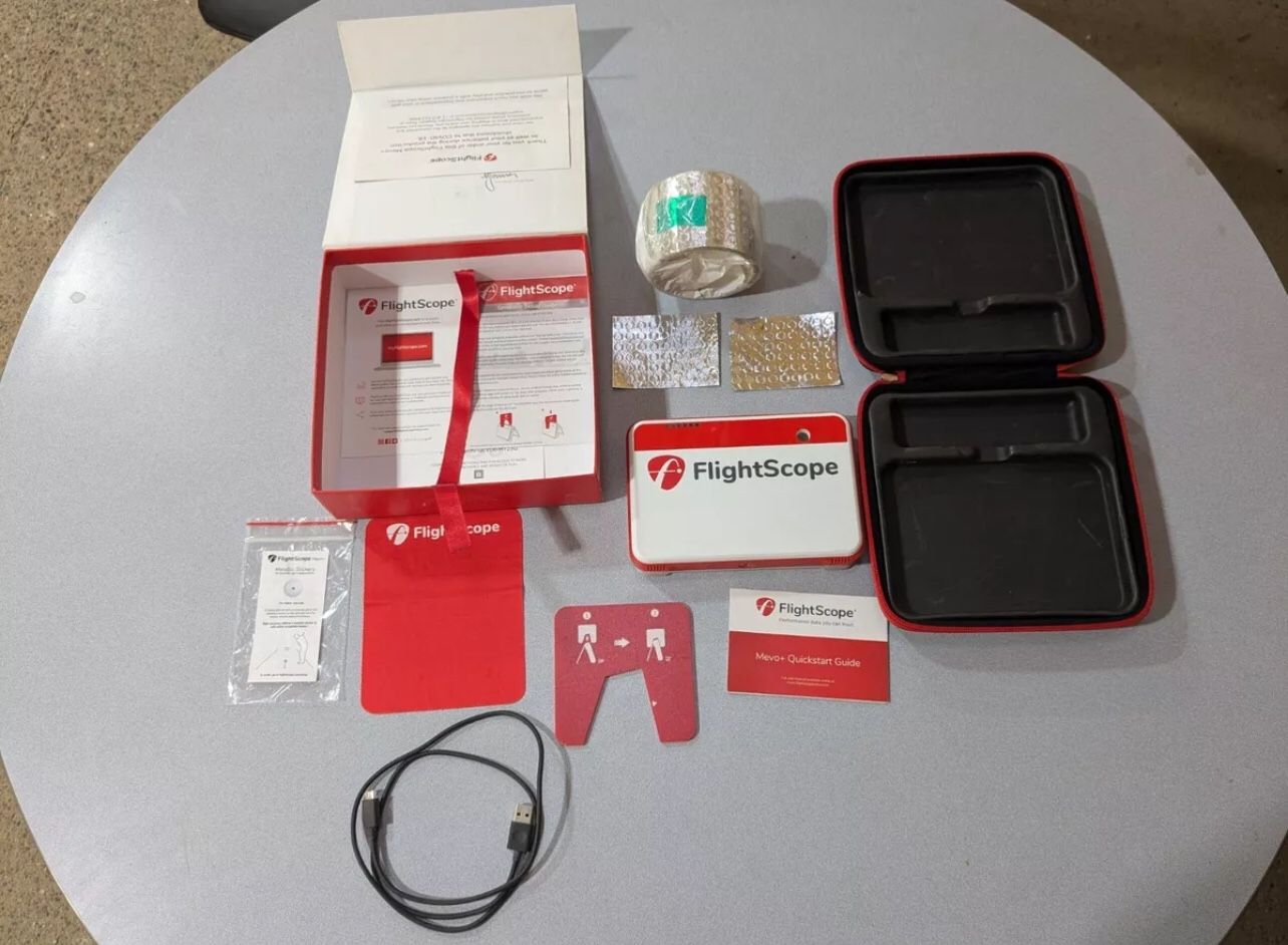 FlightScope Mevo+ Launch Monitor & Golf Simulator Swing & Performance Tracker