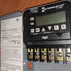 Intermatic ET1725C Electronic 2 Circuit Pool Pump Timer Switch