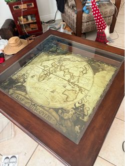 Solid wood table