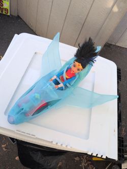 Mattel DC Super Hero Girls Wonder Woman & Invisible Jet Playset