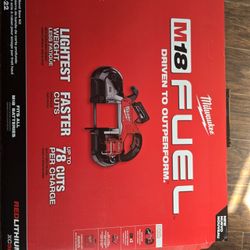 Milwaukee M18 FUEL Deep Cut Band Saw Kit (2929-22) – BRAND NEW