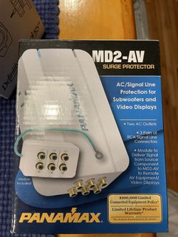 Panafax Surge Protector MD2-AV New In Box