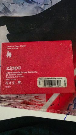 Zippo lighter
