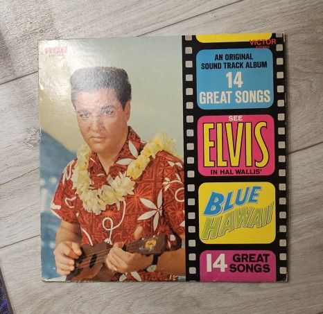 Elvis Presley Blue Hawaii Vinyl Record