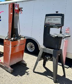 BEST OFFER! Stand up wet belt sander and stand up band saw