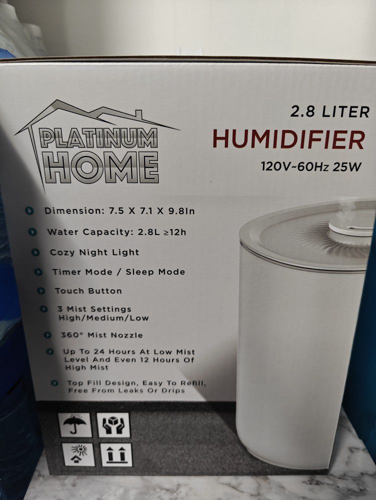 Platinum Home 2.8L Humidifier