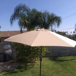 Solar Patio Umbrella 9ft.