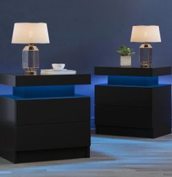 nightstands set of two