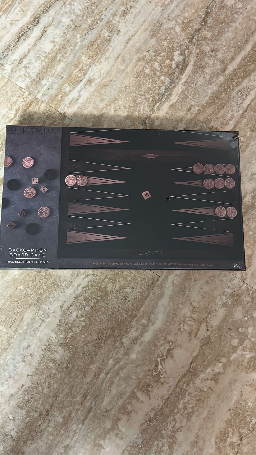 Blksmith Backgammon Board Game