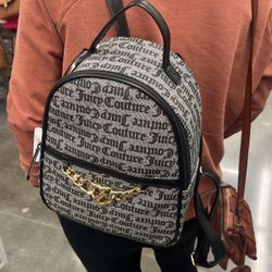 Juicy Couture Black Backpack 