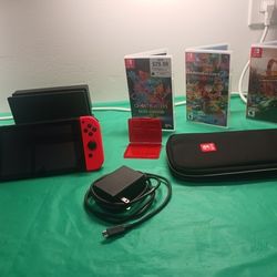 Nintendo Switch With Games