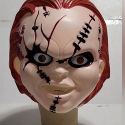 Chucky Childs Play Good Guy Costume Halloween Cosplay Adjustable Mask