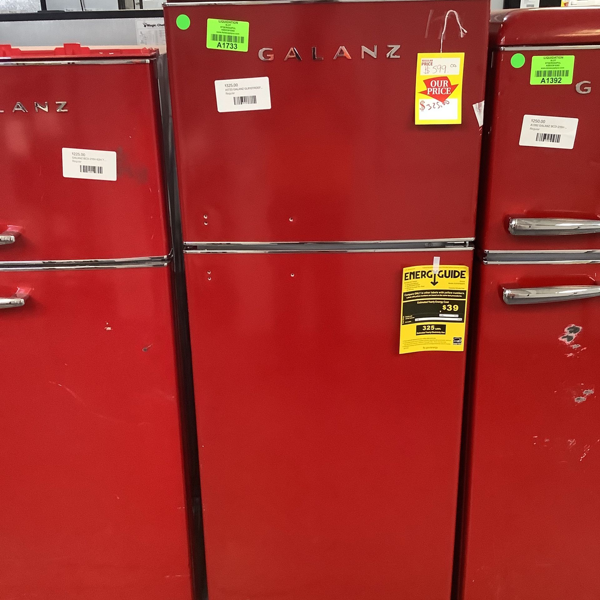 GALANZ REFRIGERATOR‼️ MODEL:GLR10TRDEF🧊🧊🧊🧊