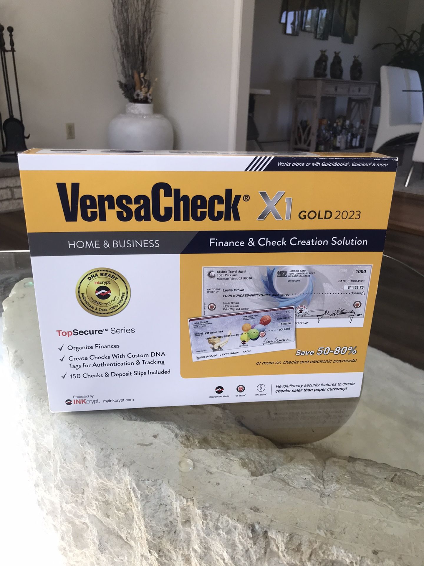 Versa Check Gold 