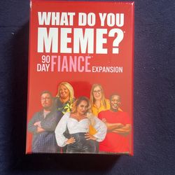 What Do You Meme? 90 Day Fiancé Expansion Pack Game NWT Sealed