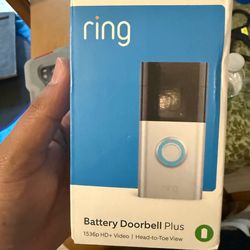 Ring Battery Doorbell Plus (Brand New, Sealed)