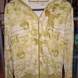 VINTAGE CHEROKEE ANGEL FLEECE HOODIE JACKET
