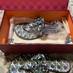 Like New Authentic Tory Burch Miller Sandals Size 8