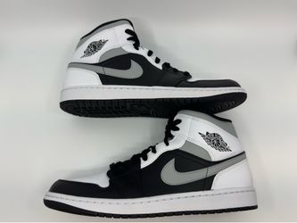 Nike Jordan 1 Mid White Shadow Size 11