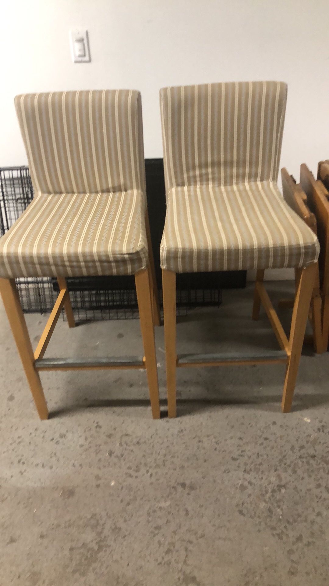 Did an inch high stools