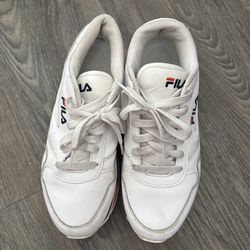 White shoes- Fila