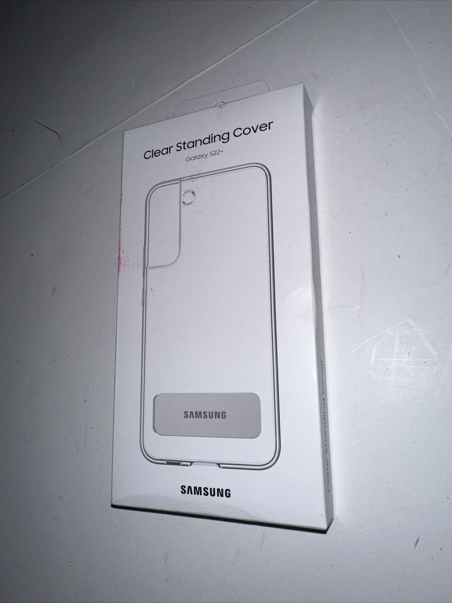 Genuine Samsung Galaxy S22+ Plus Protective Clear Standing Cover Case