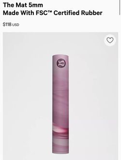 Lulu lemon yoga mat