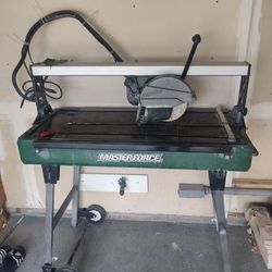 8” Tile Saw - MasterForce