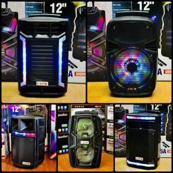 8 Inch Portable Speakers