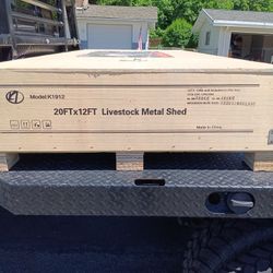 Livestock / Animal Shelter 20ft x 12ft AllMetal. NEW!