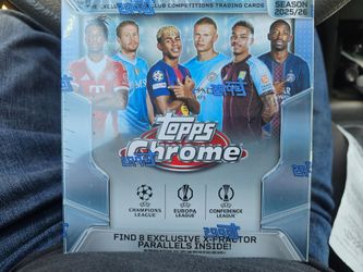 Topps chrome soccer