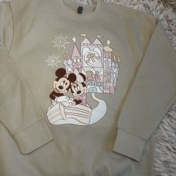 Tan Cozy Disney sweater 