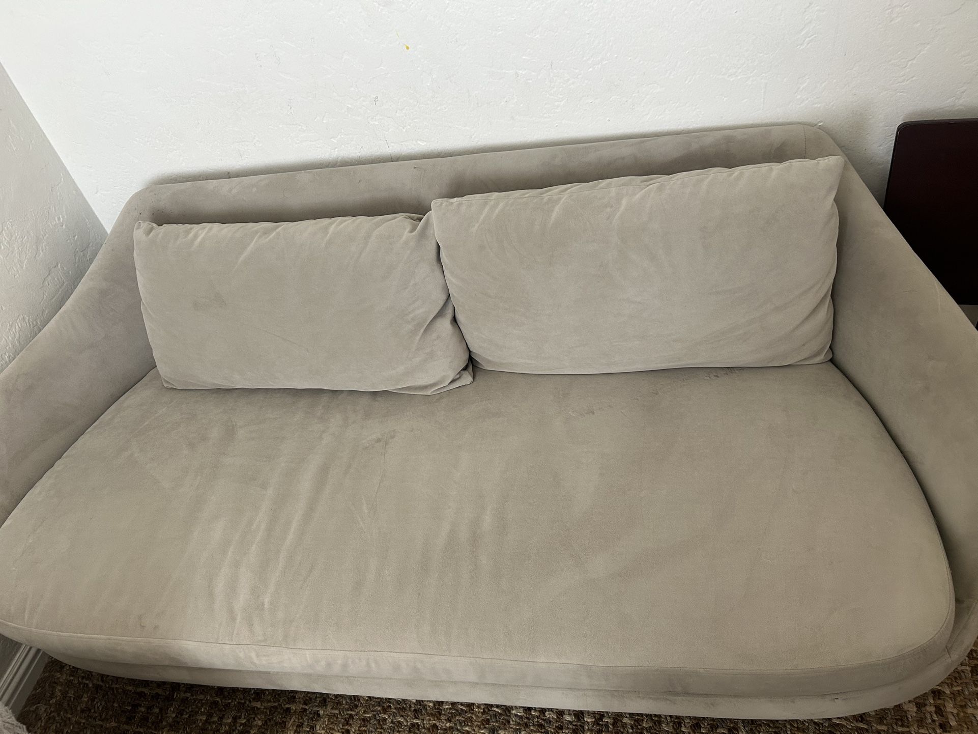 beige couch 