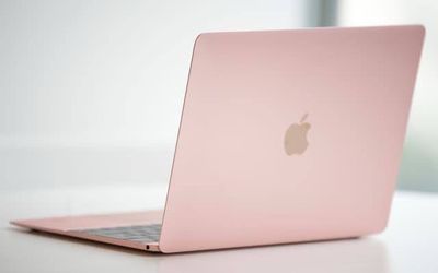 Rose gold MacBook