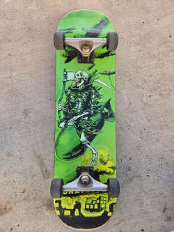 David Gravette Creature Skateboard Deck Give em Hell Gravette