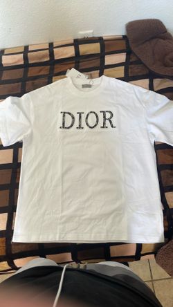 white dior shirt size medium