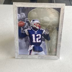NFL New England Patriots Tom Brady Frame