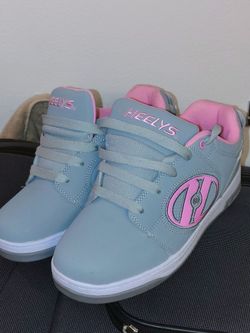 Baby pink and gray Heely's