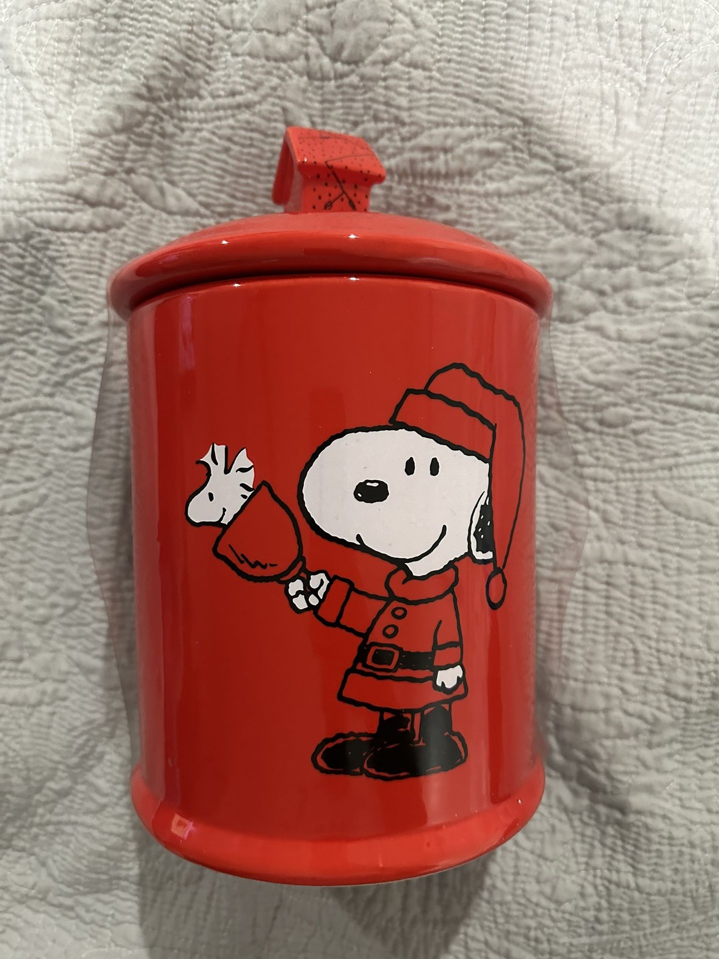 Snoopy Christmas Cookie Jar main image 1