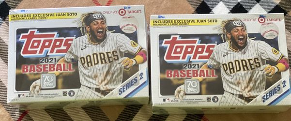 2 GIANT MEGA BOXES of 2021 TOPPS Series 2 for $115, Or $65 Each. 16 Packs Per Box/16 Cards Per Pack/256 Total Cards. MLB Baseball. FACTORY SEALED!