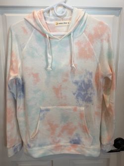 Ocean Drive Women’s Tie-Dye Hoodie Size Small