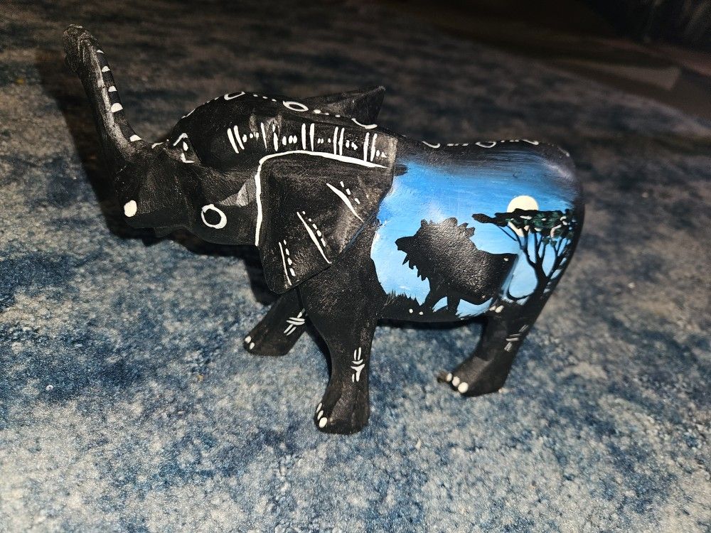 Hand Painted Elephant