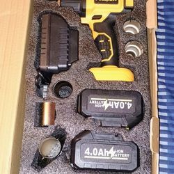 FULLYEA - Pistola de calor inalámbrica, 300 °C-550 °C, Kit 