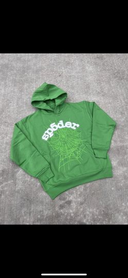 Slime Green Sp5der XL Hoodie