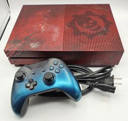Special Edition Gears of War Xbox One S 2tb with cables and controller $200