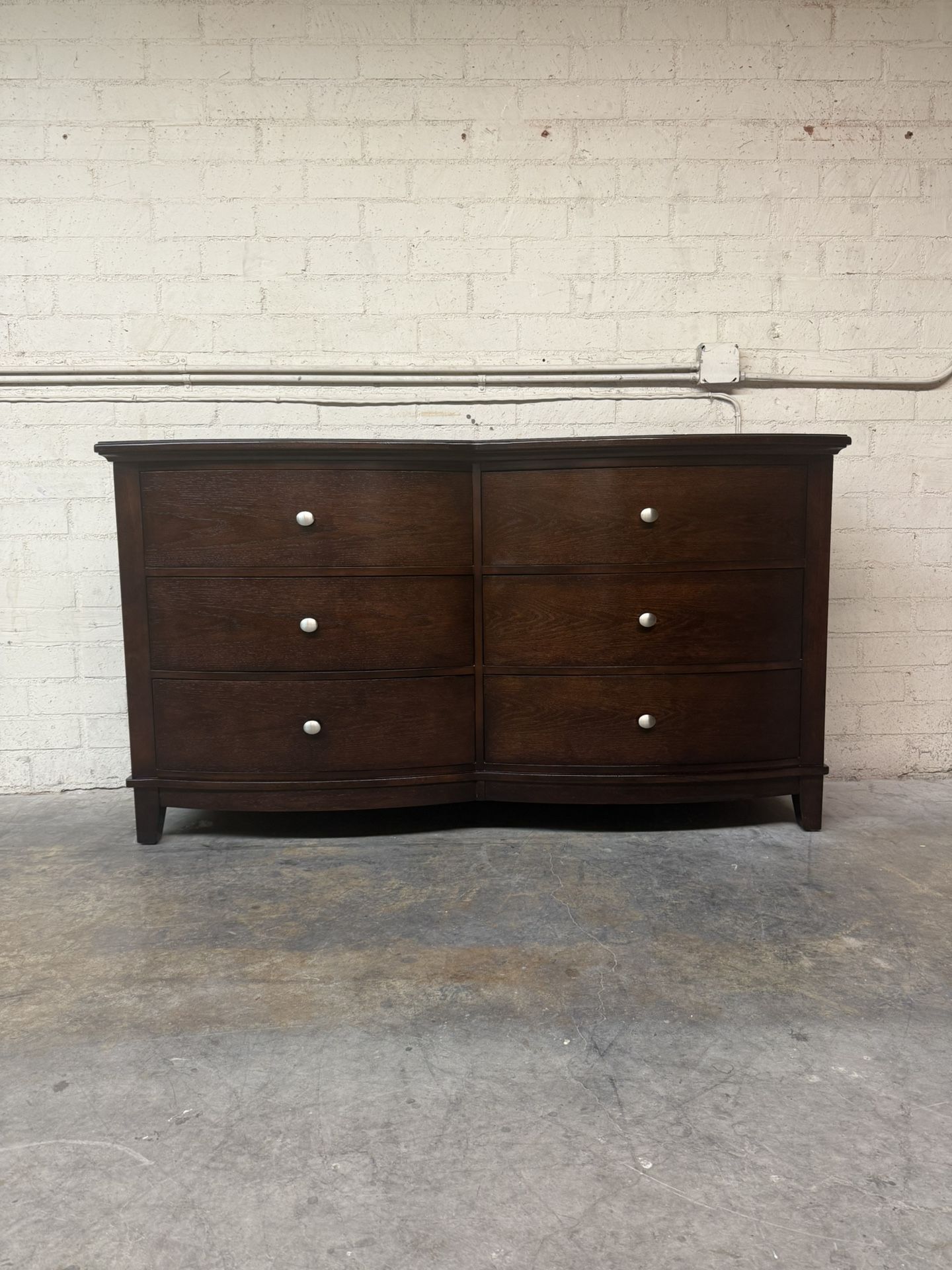 Delivery Is Available Like New Solid Wood Dresser With 6 Deep Storage Drawers $490 Obo!