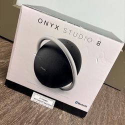 Harmon Kardon - Onyx Studio 8 Portable Bluetooth Speaker New - Pay $1 today and pay the rest later -